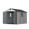 Patiowell 10x8 Metal Shed with Windows